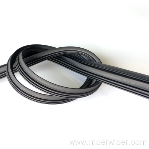 6 mm Windscreen Natural Wiper Blades Rubber